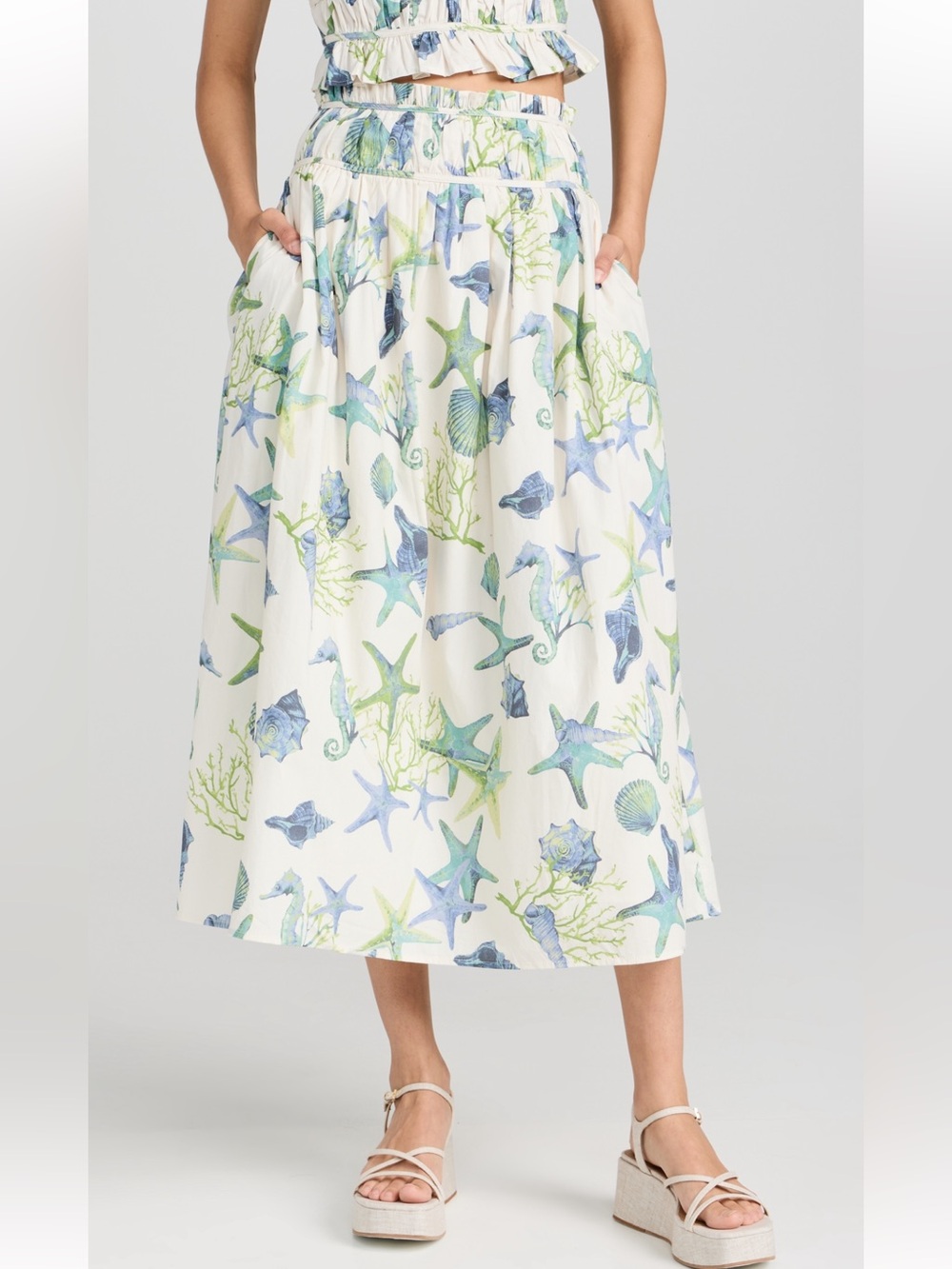 En Saison Kera Midi Skirt